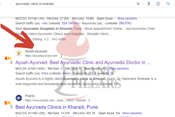 SEO - Ayurvedic Clinic in Kharadi