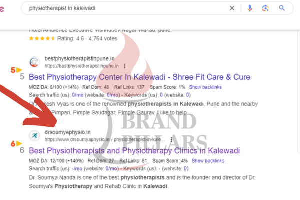 SEO - Physiotherpist in Kalewadi